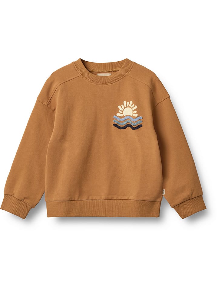 Wheat Bluza "Sander" w kolorze jasnobrązowym rozmiar: 122