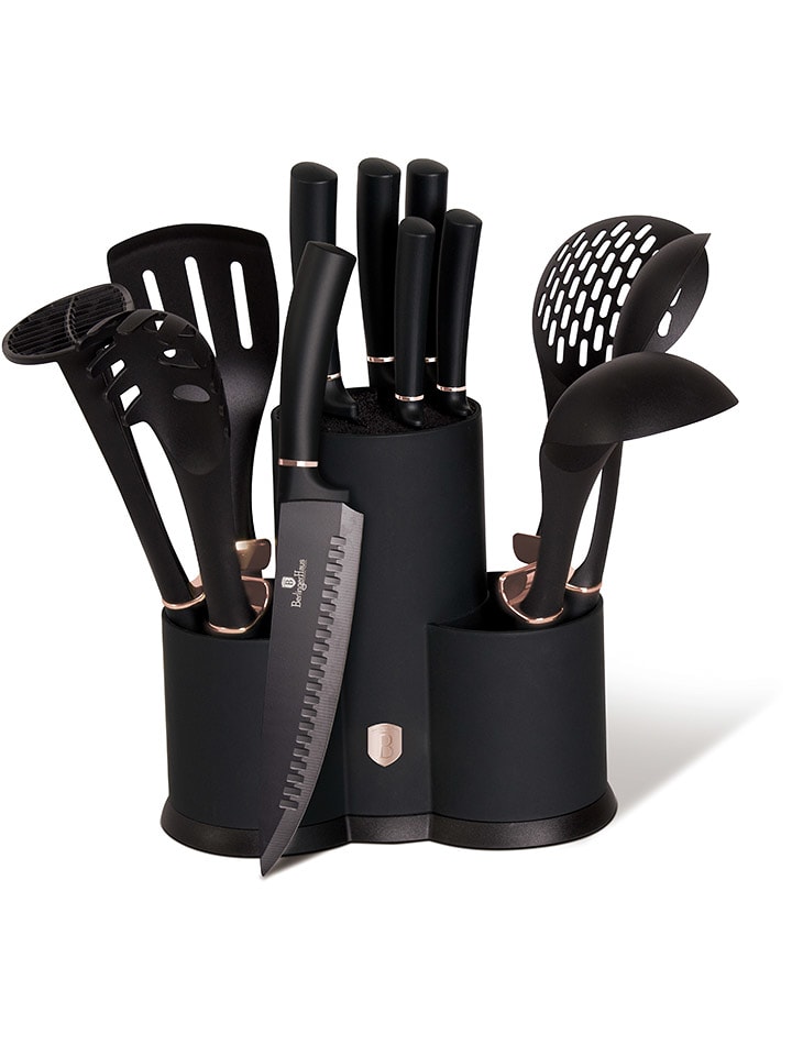 Berlinger Haus 12-częściowy zestaw w kolorze czarnym rozmiar: onesize