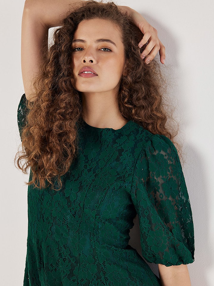 Apricot Sukienka w kolorze ciemnozielonym rozmiar: M