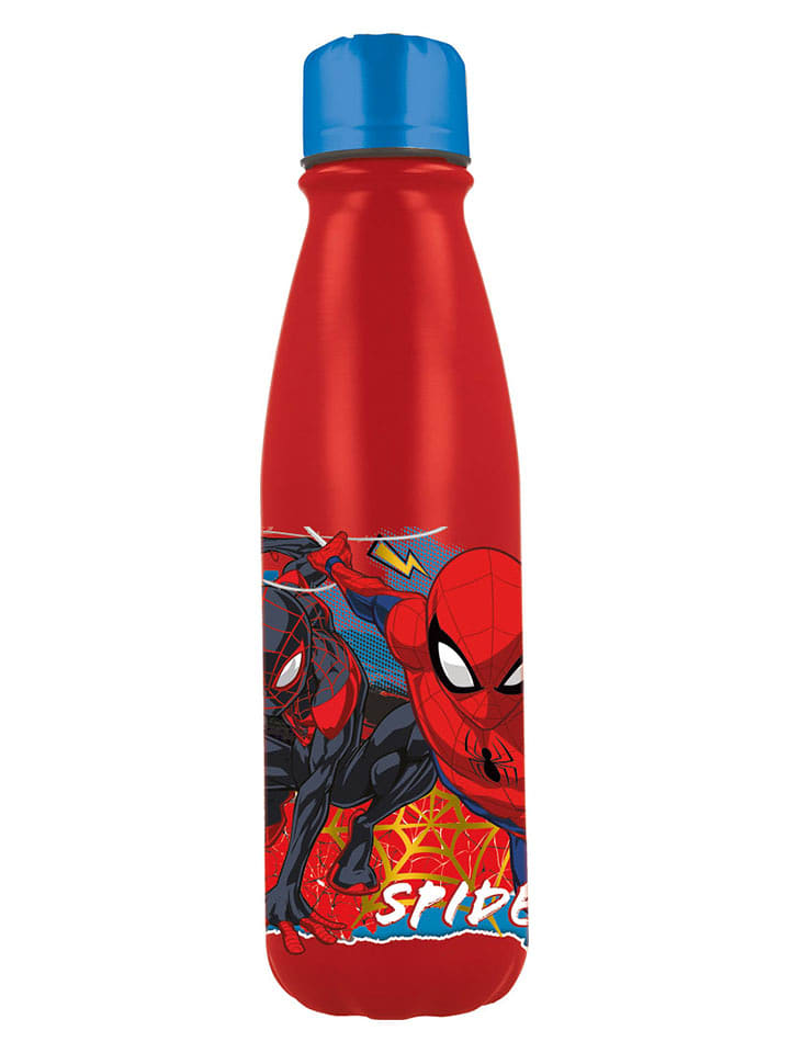 Spiderman Bidon "Spiderman" w kolorze czerwonym - 600 ml rozmiar: onesize