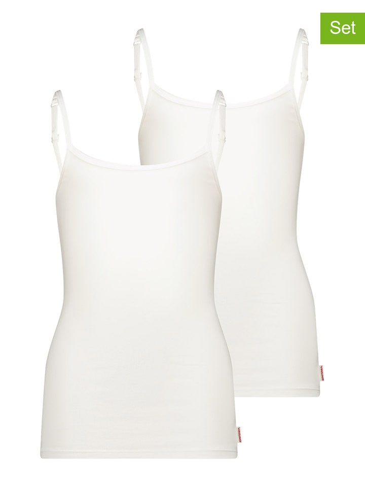 Vingino Topy (2 szt.) w kolorze białym rozmiar: 146/152