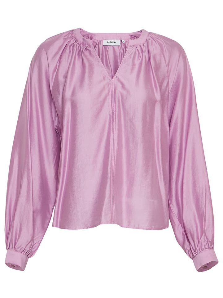 MOSS COPENHAGEN Bluzka "Varsha Romina" w kolorze jasnoróżowym rozmiar: XS