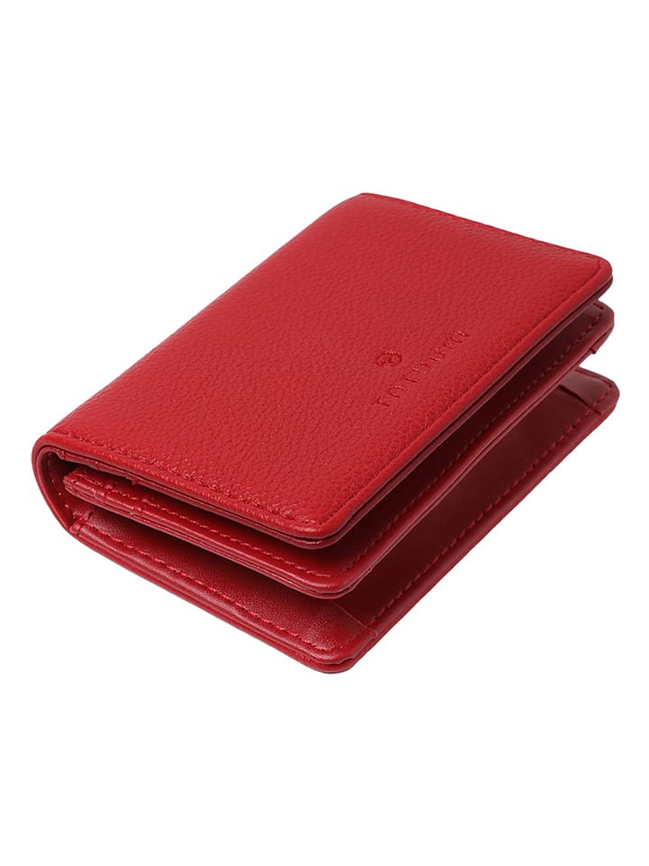 TATUUM Portfel "Letika" w kolorze czerwonym - 17 x 11 x 8,5 cm rozmiar: onesize