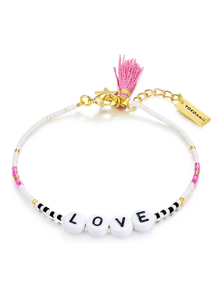 Yokoamii Bransoletka "Love" rozmiar: onesize