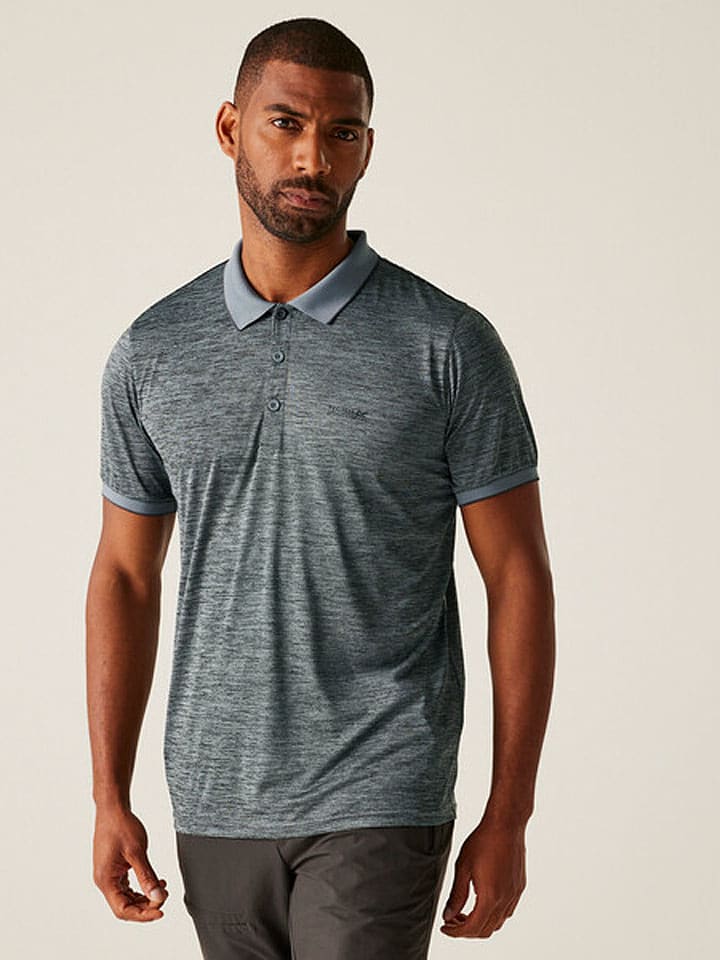 Regatta Funkcyjna koszulka polo "Remex II" w kolorze niebieskim rozmiar: S