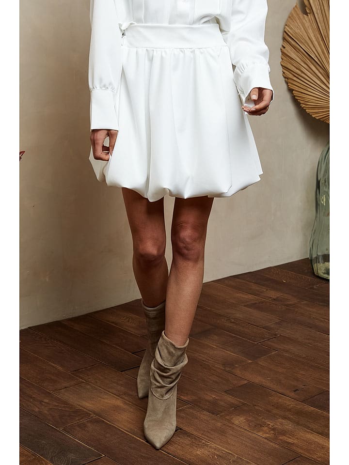 Joséfine Spódnica "Mistake" w kolorze białym rozmiar: L