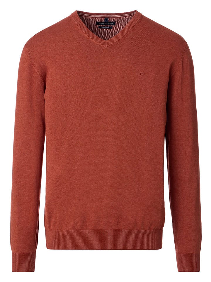 CASAMODA Sweter w kolorze czerwonym rozmiar: L