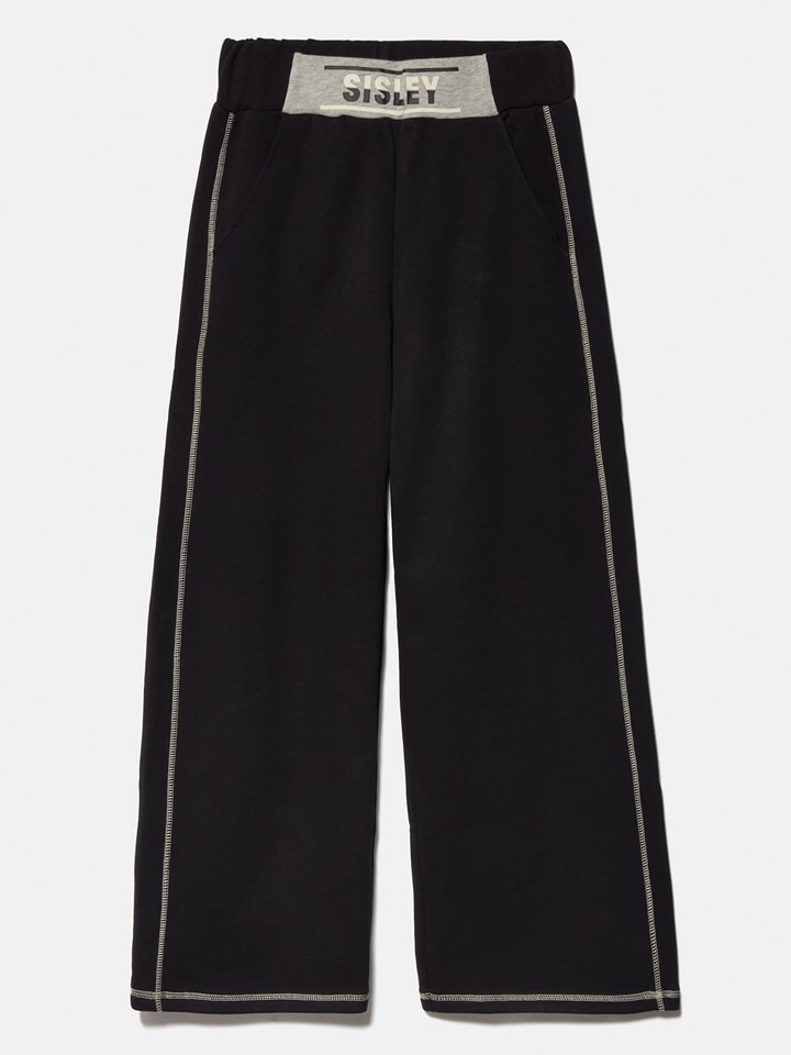 Sisley Spodnie w kolorze czarnym rozmiar: 122
