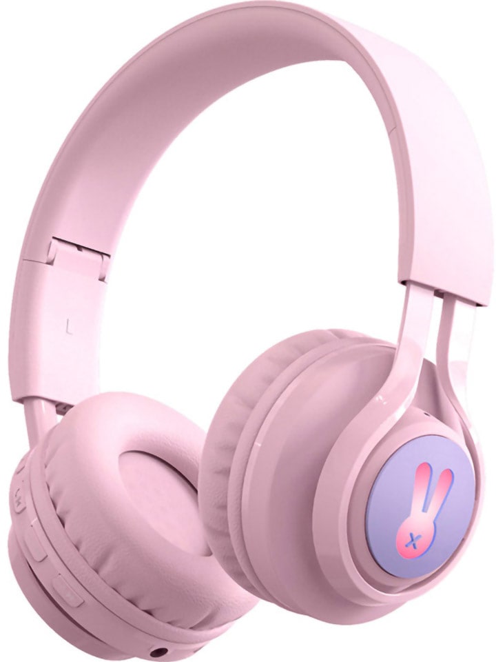 Techkidz Słuchawki "RabbiX" w kolorze jasnoróżowym - 6+ rozmiar: onesize
