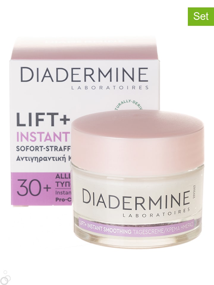 DIADERMINE Kremy na dzień (3 szt.) "Lift+Instant Smoothing" - po 50 ml rozmiar: onesize