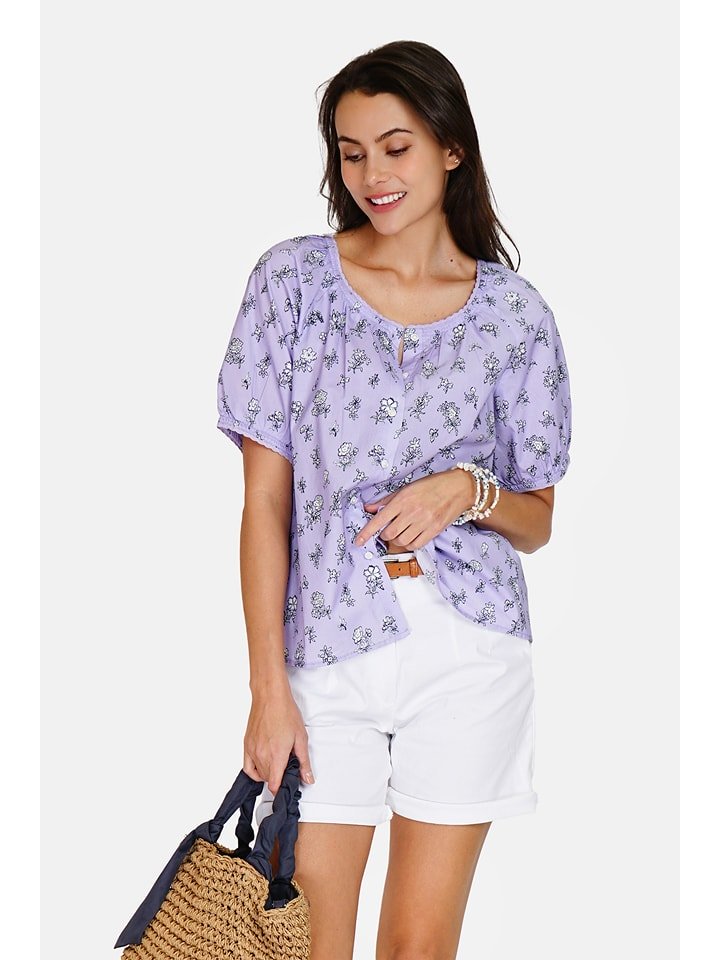ASSUILI Bluzka w kolorze lawendowym rozmiar: 42