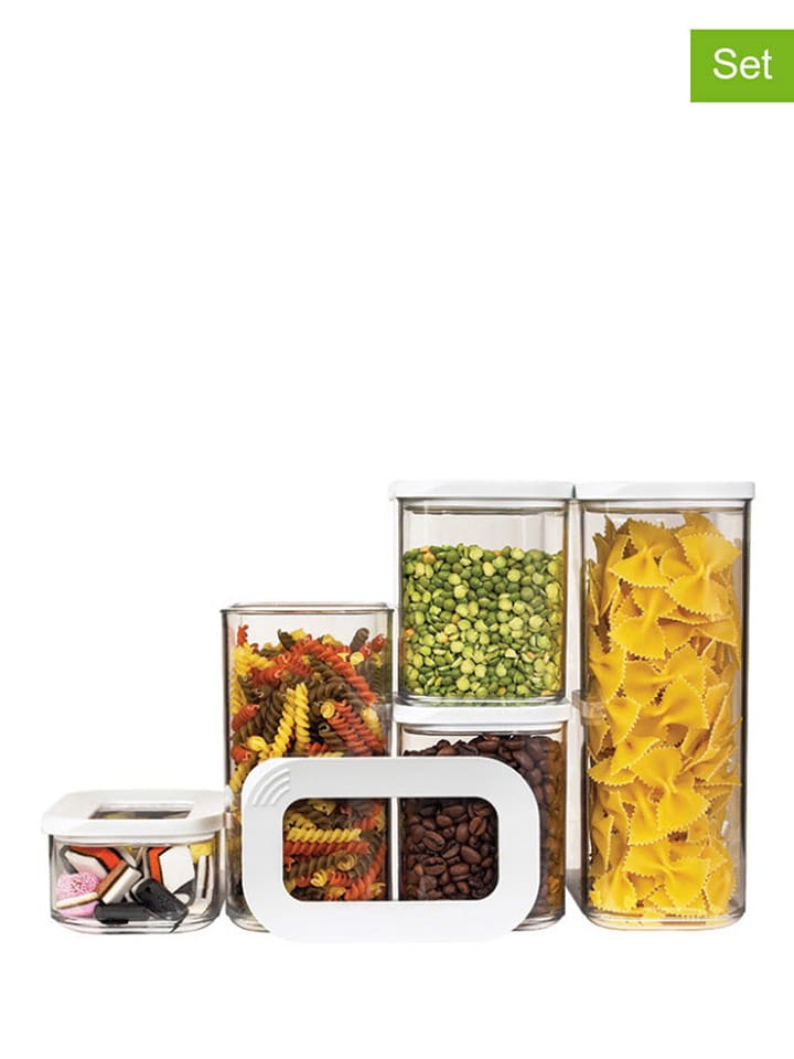 Mepal Pojemniki (5 szt.) w kolorze białym rozmiar: onesize