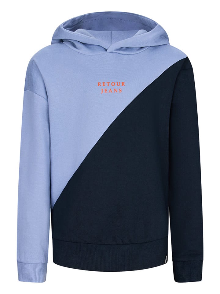 Retour Bluza "Novan" w kolorze błękitno-granatowym rozmiar: 158/164