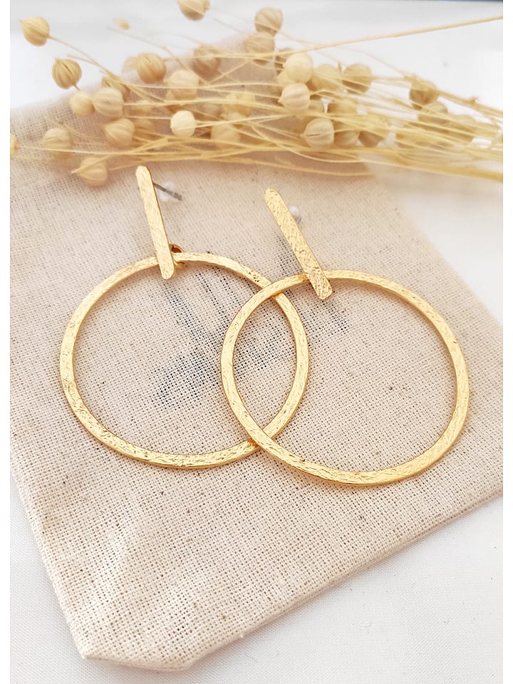 atelier MIU Pozłacane kolczyki-wkrętki rozmiar: onesize