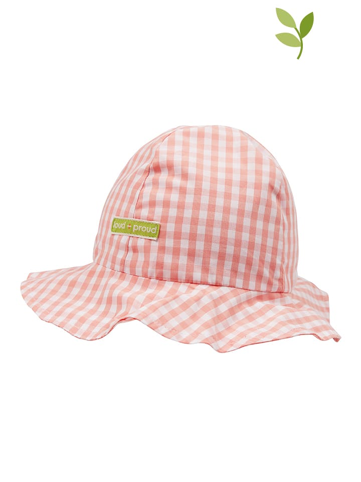 loud + proud Kapelusz w kolorze brzoskwiniowym rozmiar: 98/104