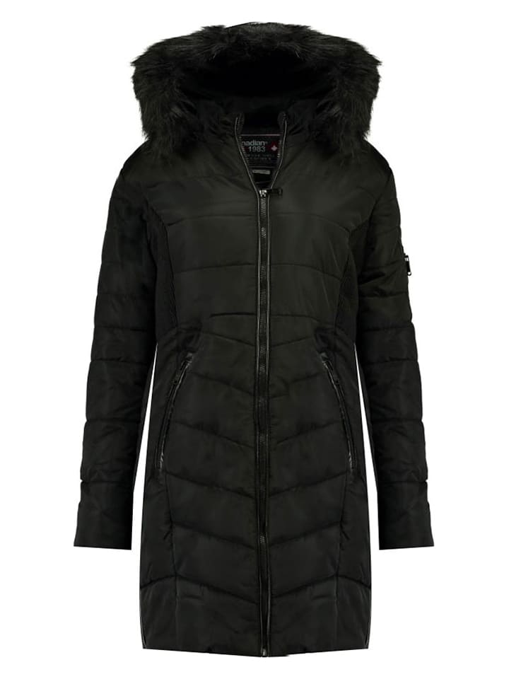 Canadian Peak Parka "Armonica" w kolorze czarnym rozmiar: L