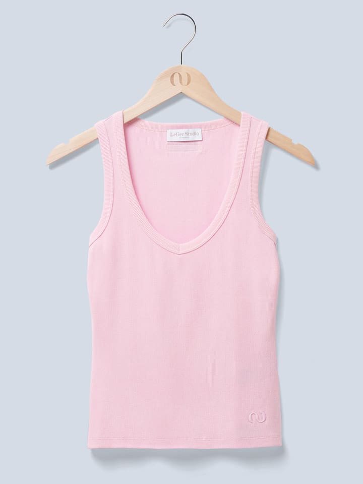 LeGer Top "Kaili" w kolorze jasnoróżowym rozmiar: 42