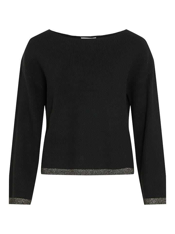 Vila Sweter w kolorze czarnym rozmiar: XL
