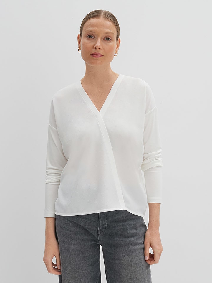 Someday Bluzka w kolorze białym rozmiar: 40