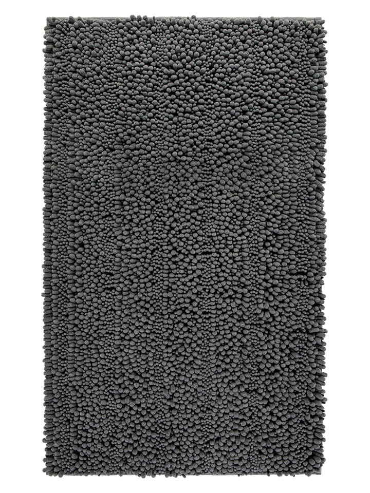 Wecon Home Dywanik łazienkowy "Basics Benno" w kolorze szarym rozmiar: 80x150 cm