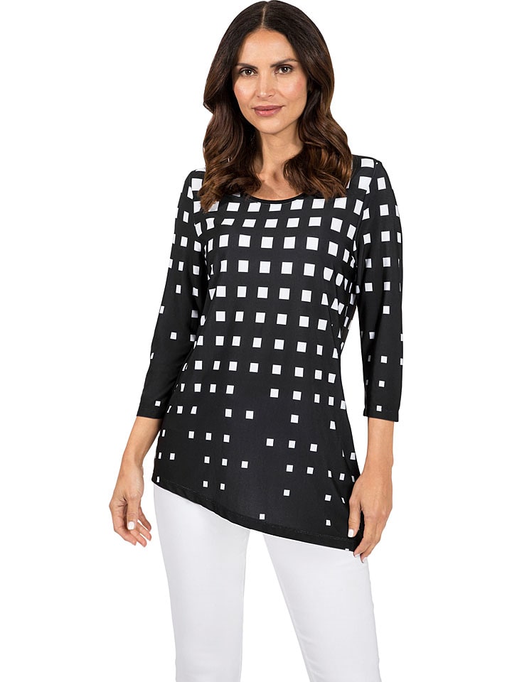 WITT WEIDEN Koszulka w kolorze czarno-białym rozmiar: 44