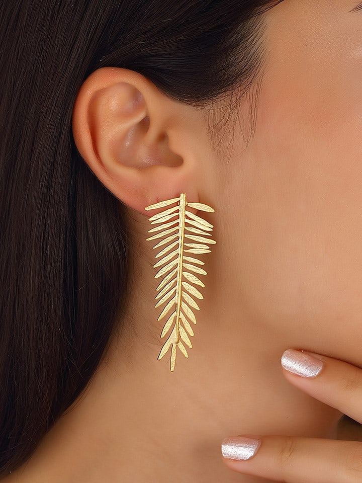 Nakkash Pozłacane kolczyki-wkrętki rozmiar: onesize