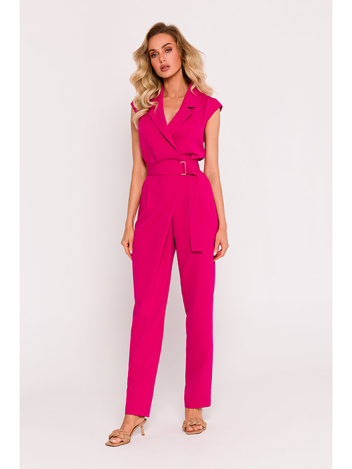 made of emotion Kombinezon w kolorze różowym rozmiar: M