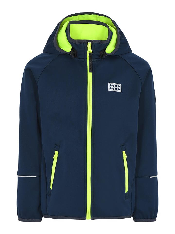 LEGO Kurtka softshellowa w kolorze granatowym rozmiar: 134