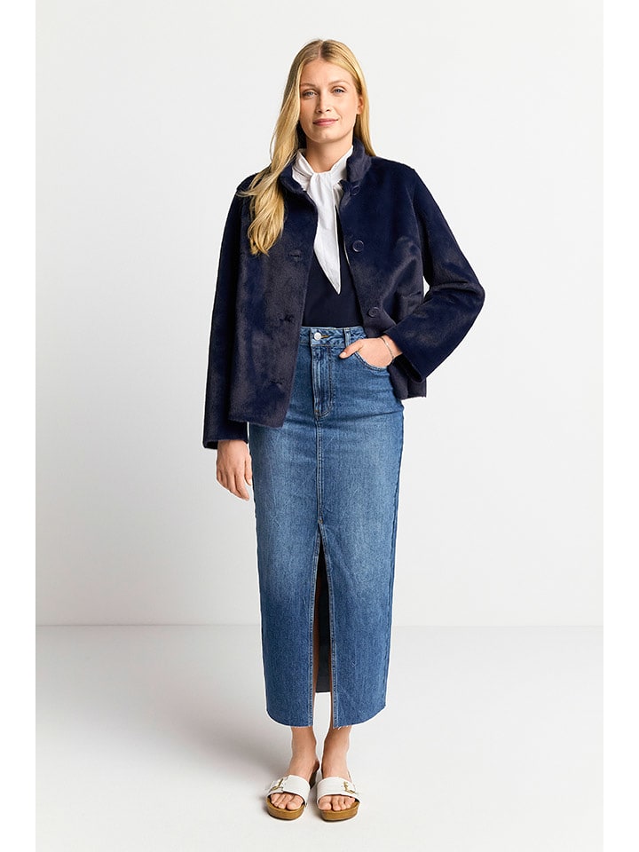 Rich & Royal Kurtka polarowa w kolorze granatowym rozmiar: 42