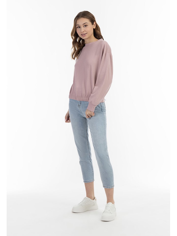 myMo Bluza w kolorze jasnoróżowym rozmiar: M/L