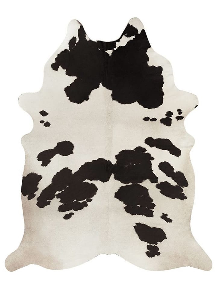 bobochic Dywan "Perle" w kolorze czarno-białym rozmiar: 190x155 cm