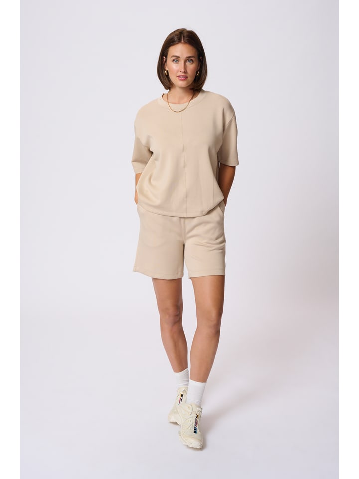 Kaffe Koszulka w kolorze beżowym rozmiar: XXL