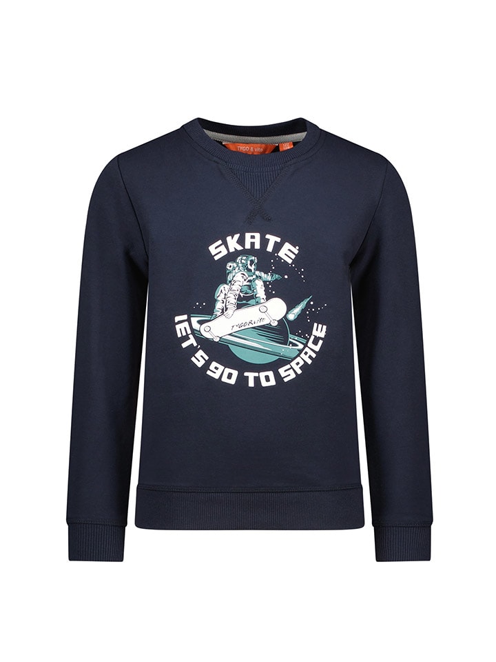 Tygo & Vito Bluza "Sten" w kolorze granatowym rozmiar: 92