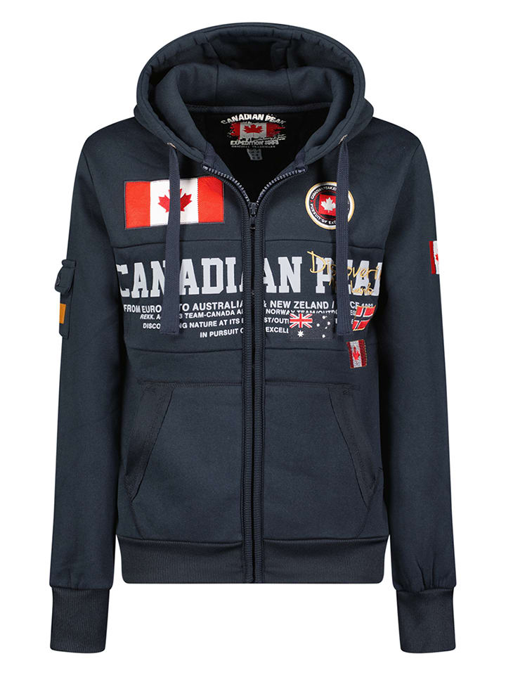 Canadian Peak Bluza "Fipeak" w kolorze granatowym rozmiar: M