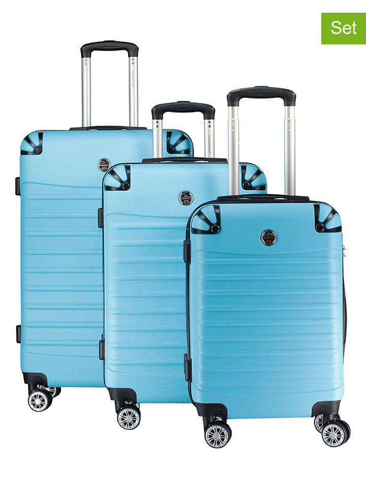 Canadian Peak 3-częściowy zestaw "Shockeak" w kolorze błękitnym rozmiar: onesize