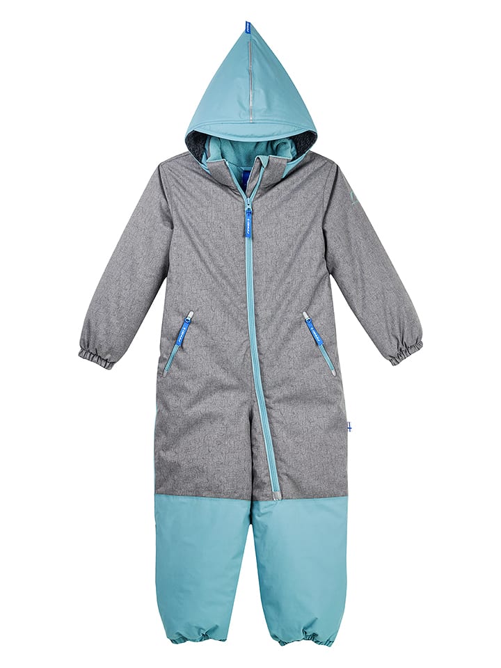 finkid Kombinezon zimowy "Turva Ice" w kolorze niebieskim rozmiar: 80/90