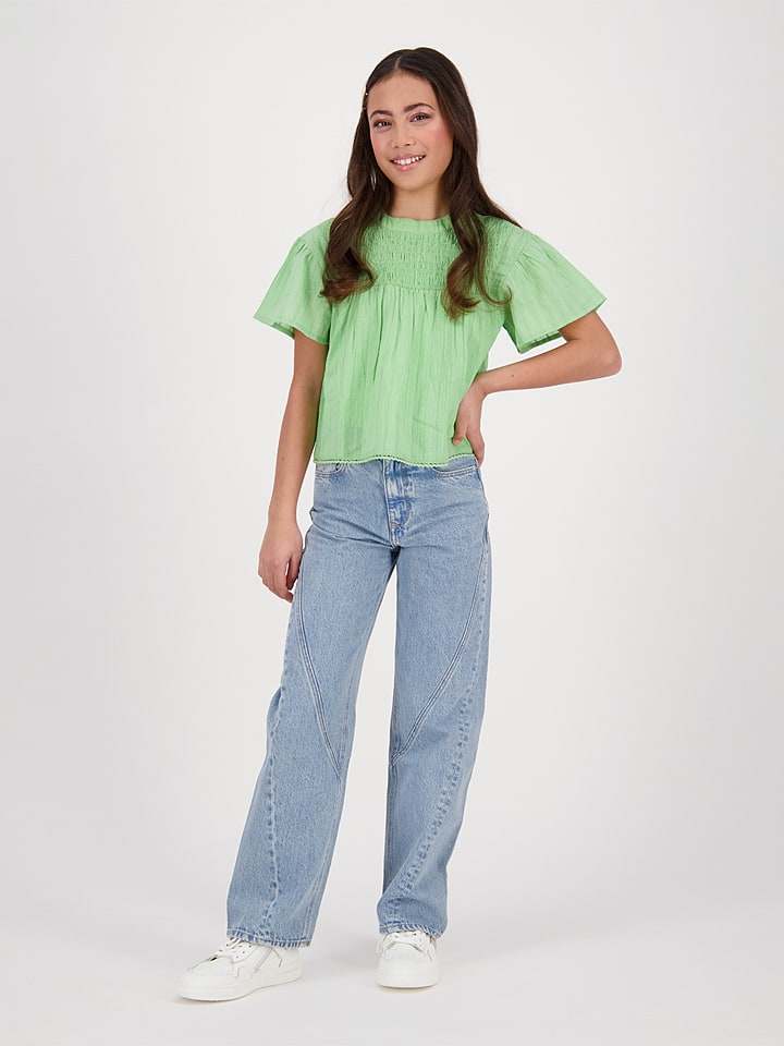 Vingino Bluzka w kolorze zielonym rozmiar: 140