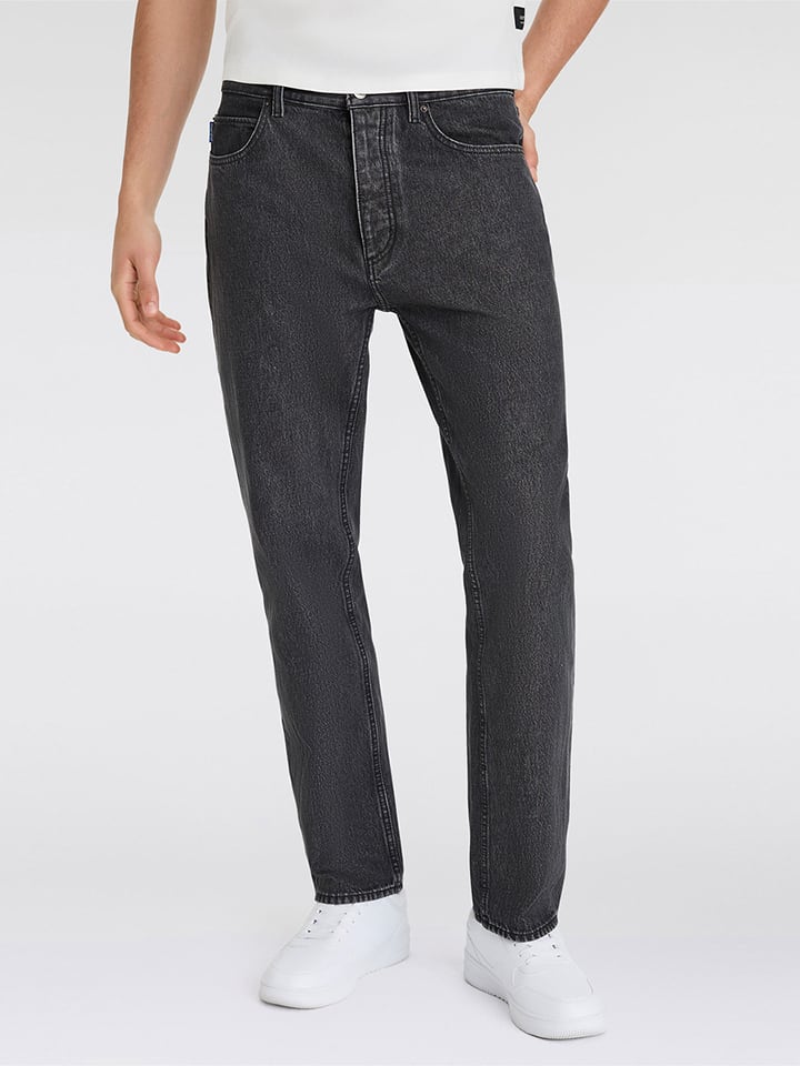 HUGO Dżinsy "Jonah" - Regular fit - w kolorze ciemnoszarym rozmiar: W36/L32