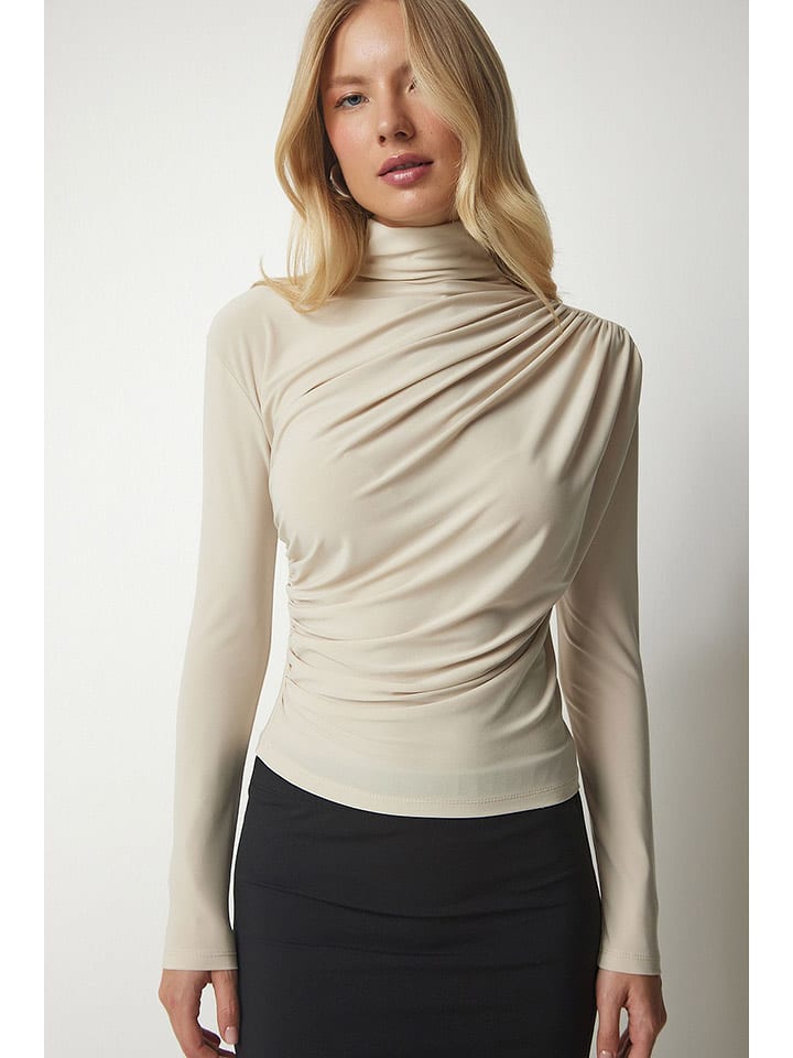 Happiness Istanbul Koszulka w kolorze kremowym rozmiar: 36