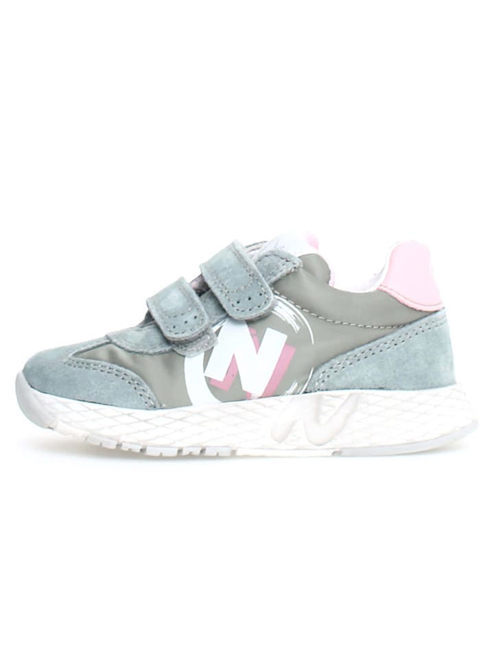 Naturino Skórzane sneakersy "Jesko 2" w kolorze miętowym rozmiar: 26