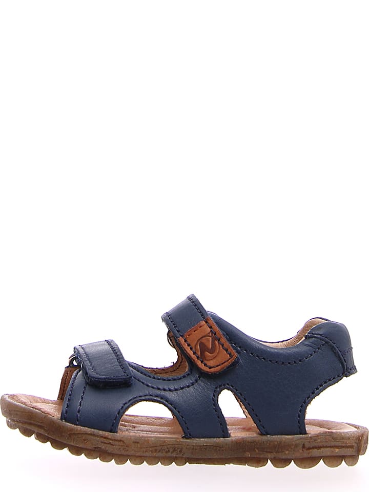 Naturino Skórzane sandały w kolorze granatowym rozmiar: 29