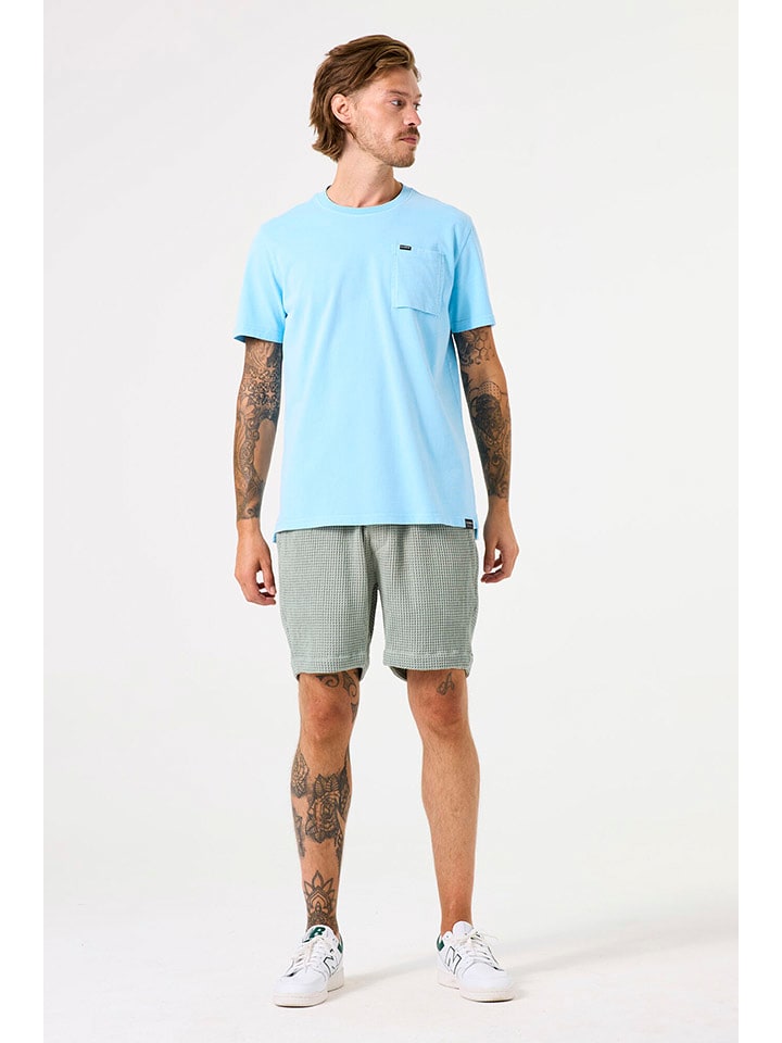 Garcia Koszulka w kolorze błękitnym rozmiar: M