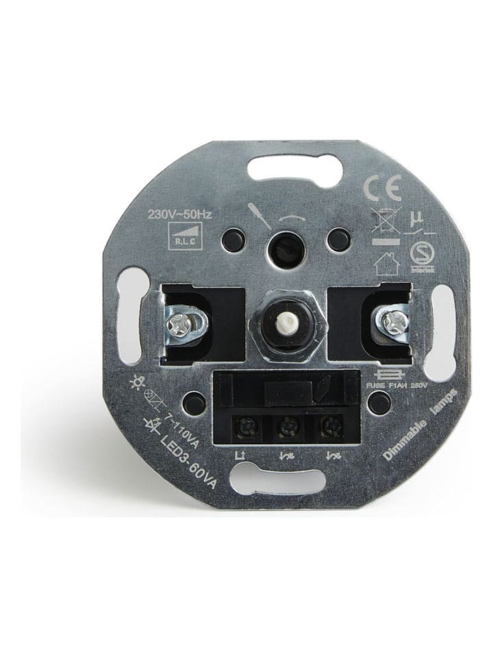 Lifa Living Ściemniacz LED w kolorze srebrnym - 7 x 7 x 3,5 cm rozmiar: onesize