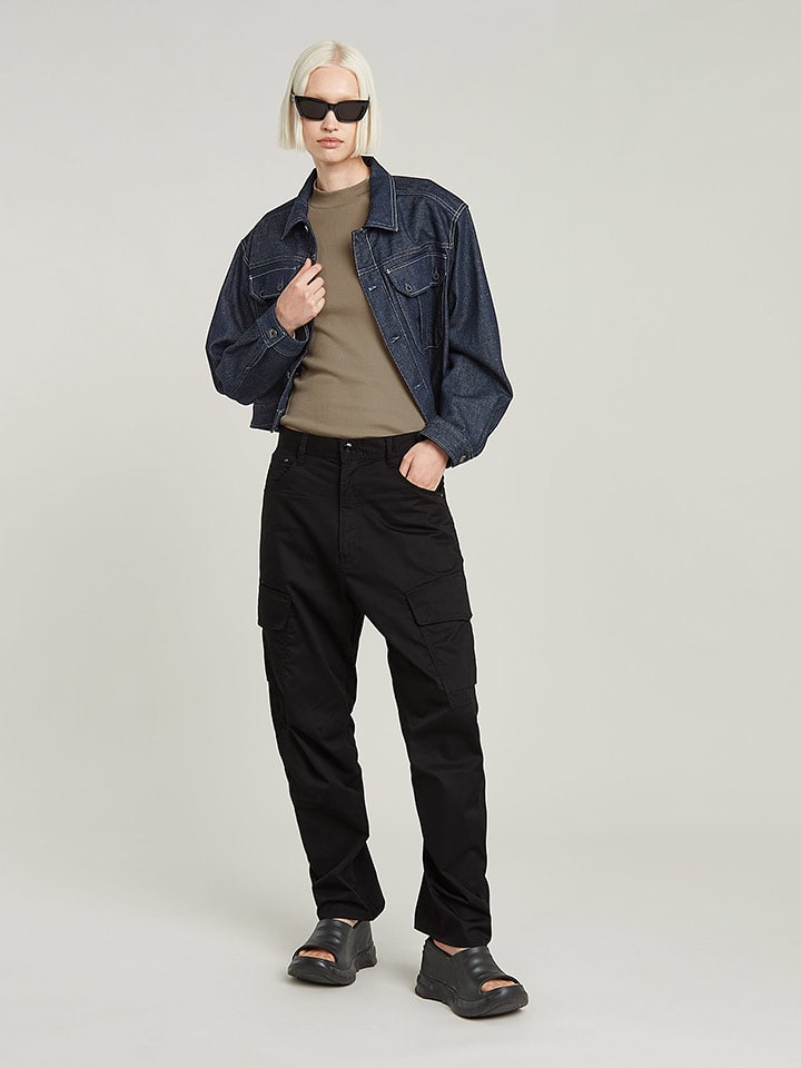 G-Star Bojówki w kolorze czarnym rozmiar: W26