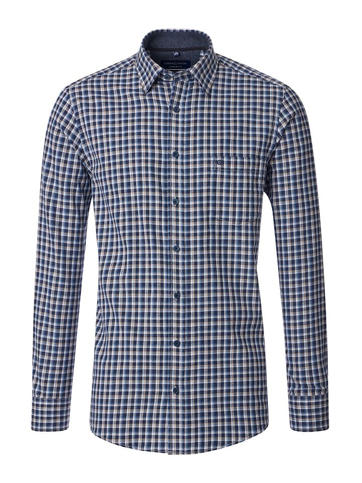 CASAMODA Koszula - Comfort fit - w kolorze granatowym rozmiar: M