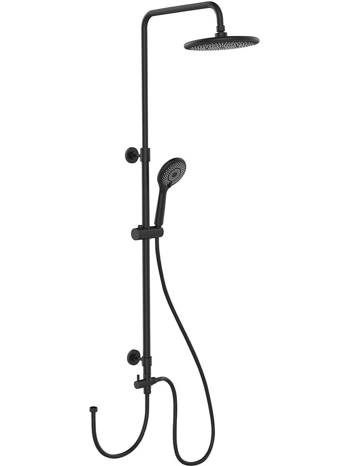 Wenko Zestaw prysznicowy w kolorze czarnym rozmiar: onesize