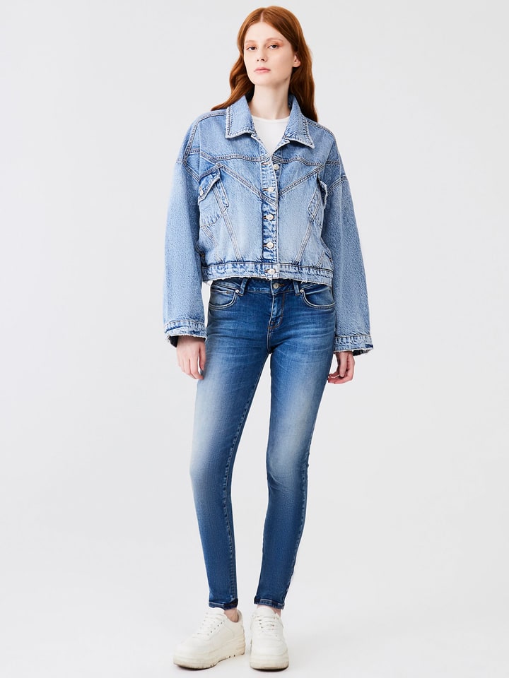 LTB Dżinsy - Skinny fit - w kolorze niebieskim rozmiar: W32/L32