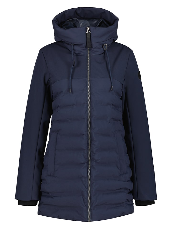 Icepeak Płaszcz pikowany "Albee" w kolorze granatowym rozmiar: 38