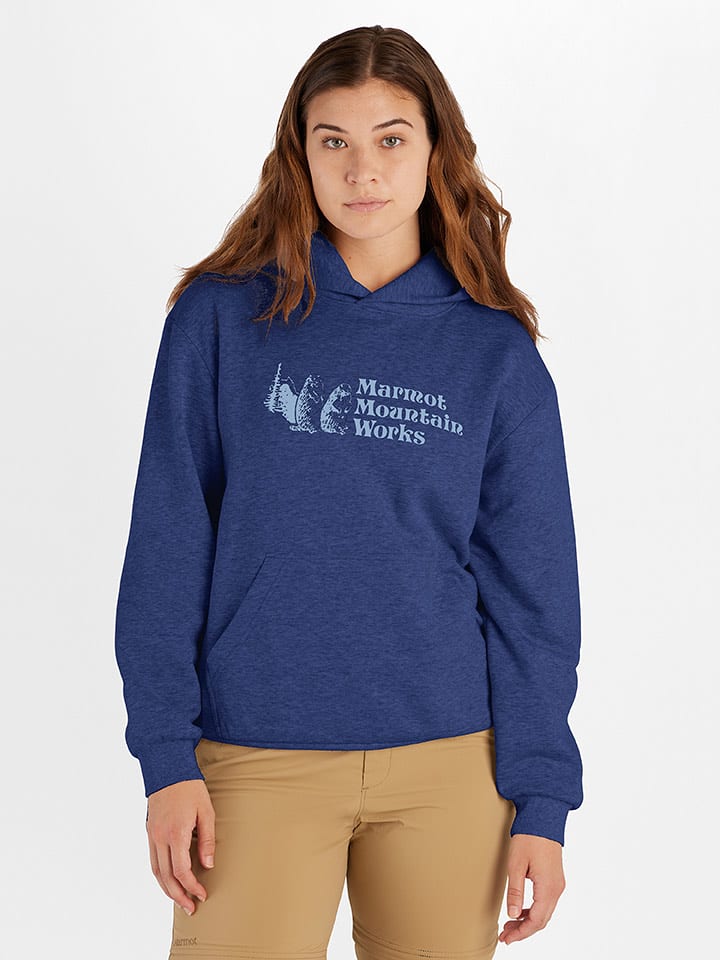 Marmot Bluza w kolorze granatowym rozmiar: XL