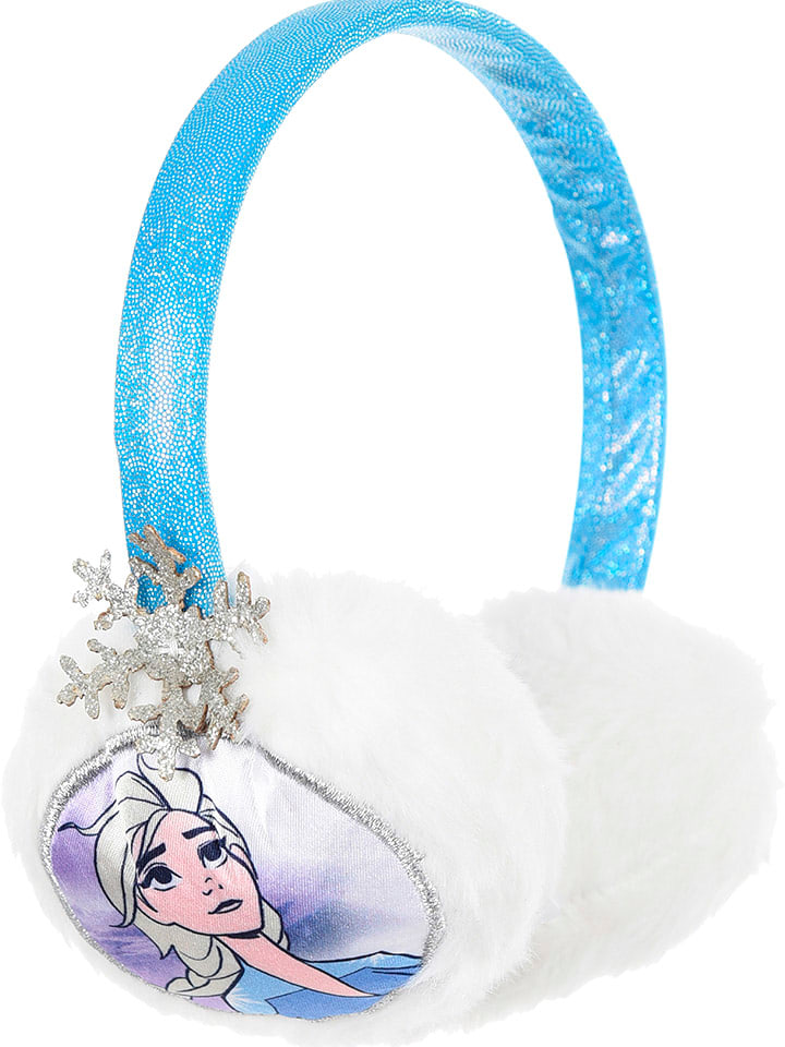 Disney Frozen Nauszniki "Kraina Lodu" w kolorze biało-niebieskim rozmiar: onesize